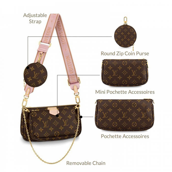 The Best Louis Vuitton Multi Pochette Bags dupes under $20?
